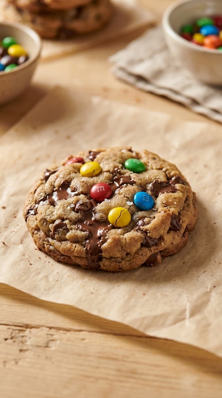 M&M Cookie Portrait