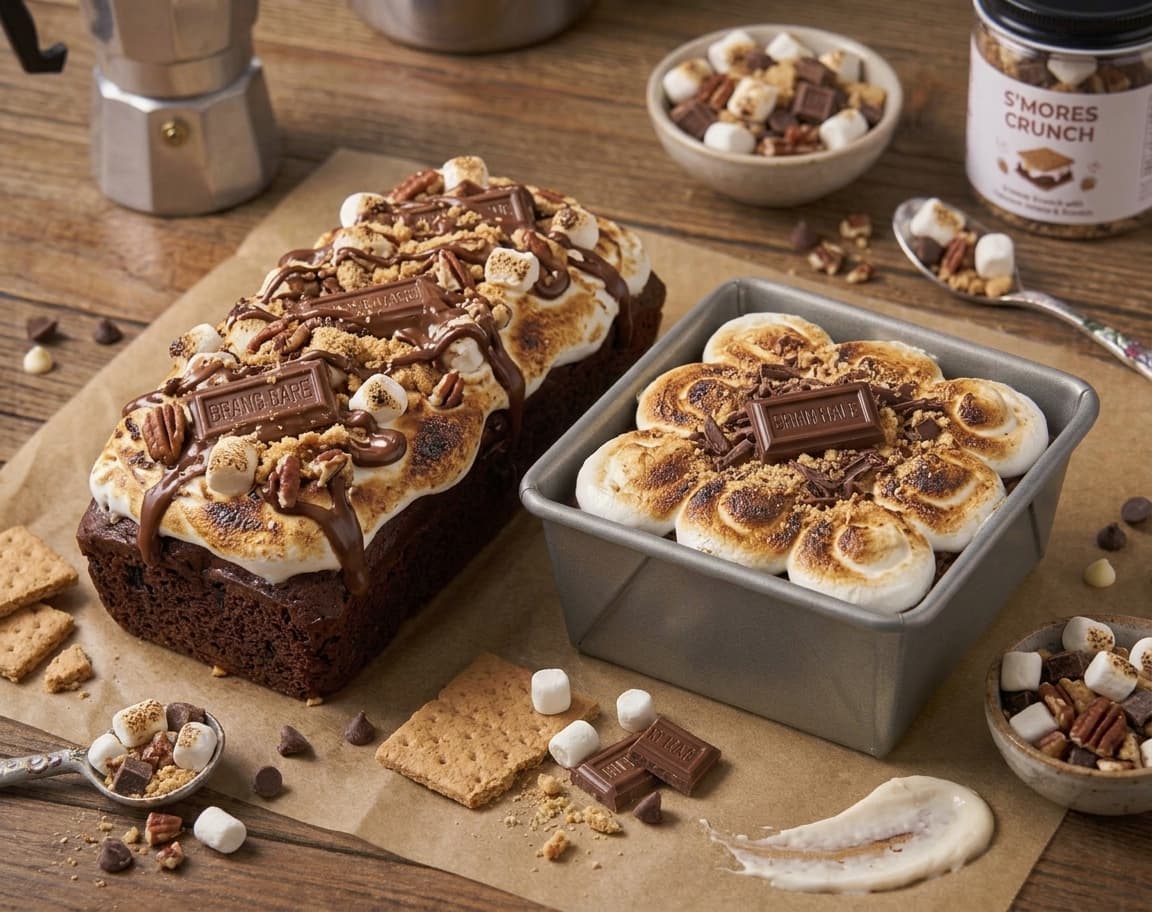 Tiny Mini Cakes — S'mores